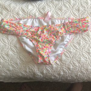 Multi-colored bikini bottoms